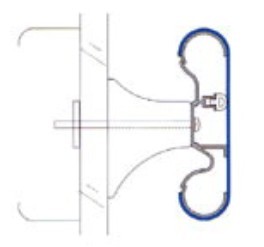 醫院扶手結構詳圖