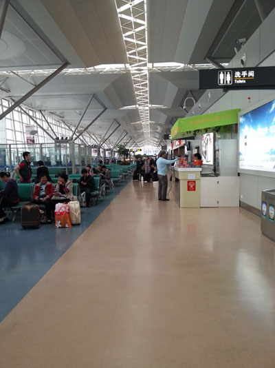 PVC機(jī)場(chǎng)候機(jī)室地板